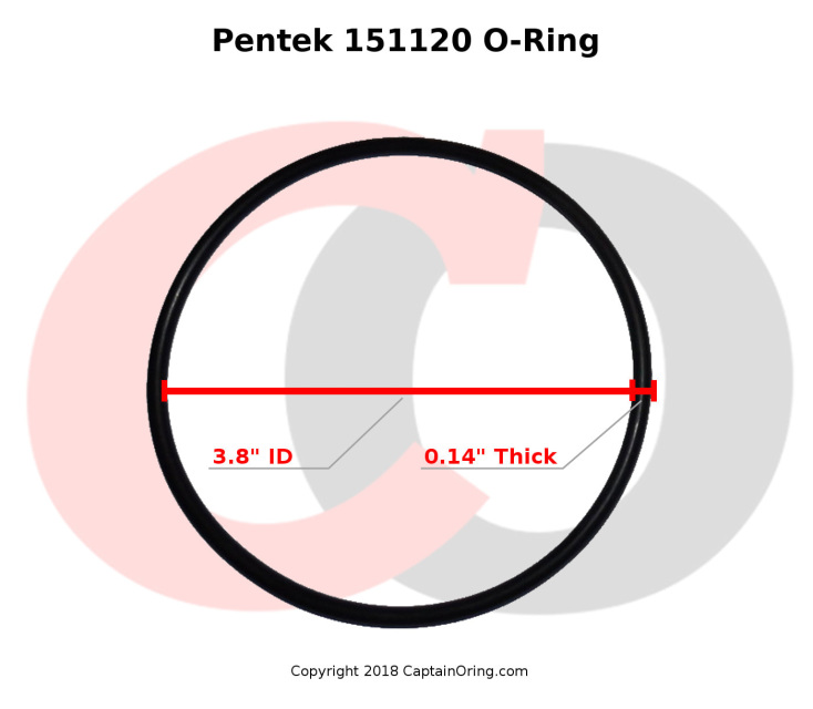 Pentek OR-241-B 151120 O-Ring 