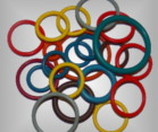 Colored o-rings