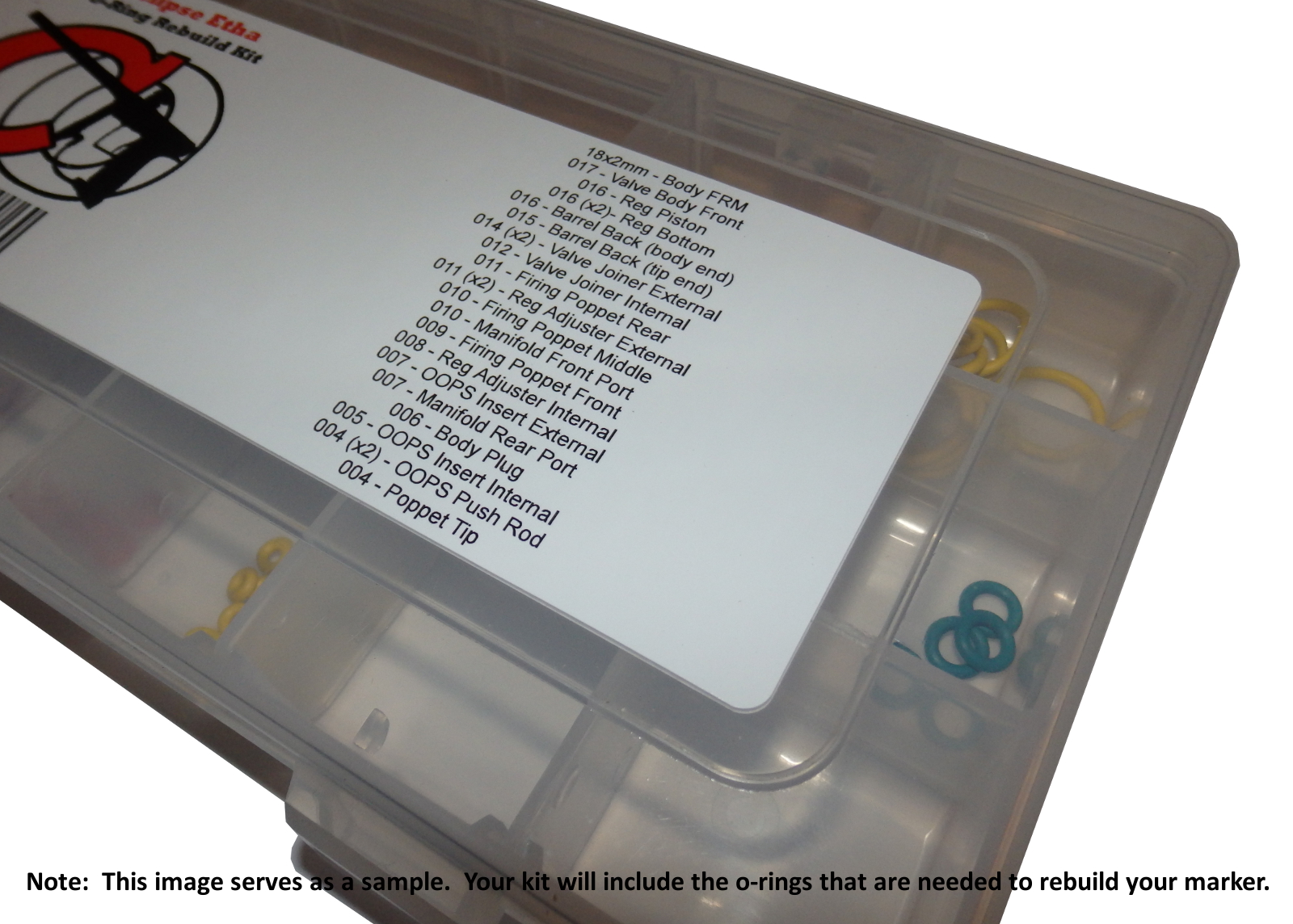 Spyder Victor Paintball Marker O-ring Oring Kit x 2 rebuilds kits 