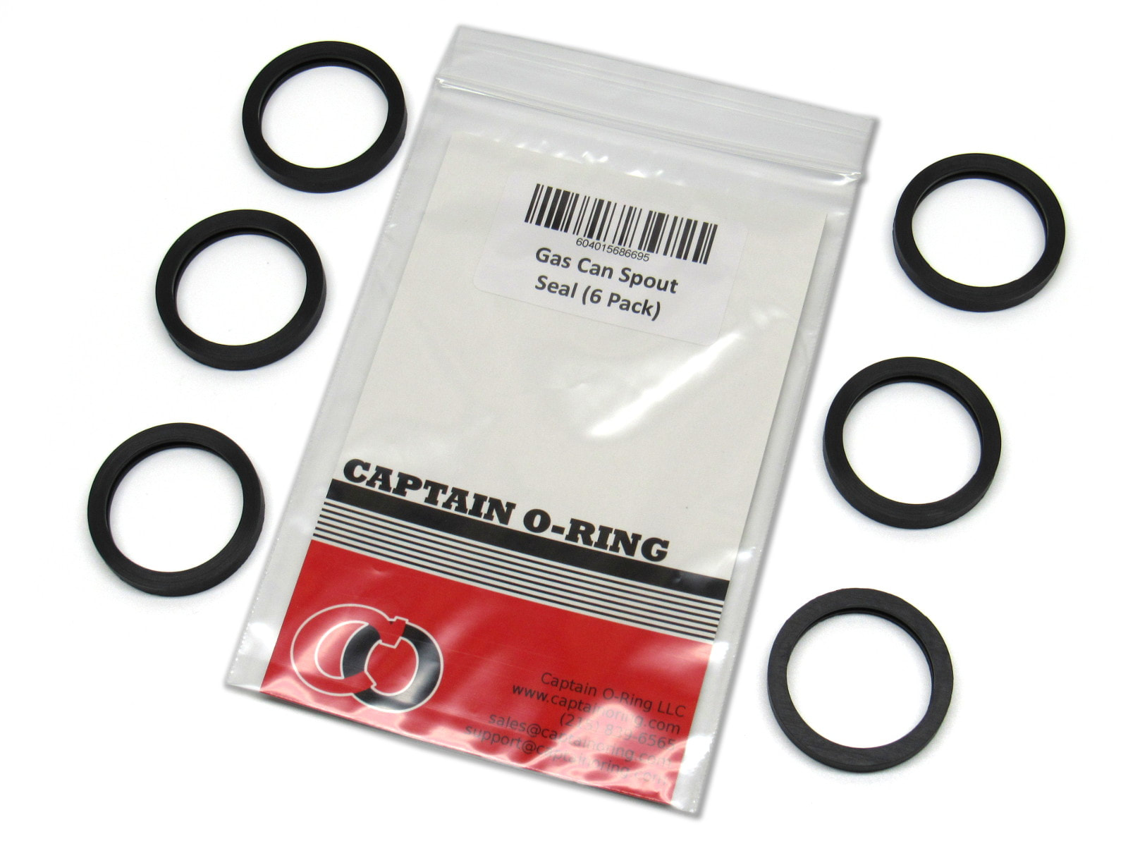 20-Pack SPOUT GASKETS Gas Can Gott Rubbermaid Briggs Wedco Scepter Eagle Midwest 