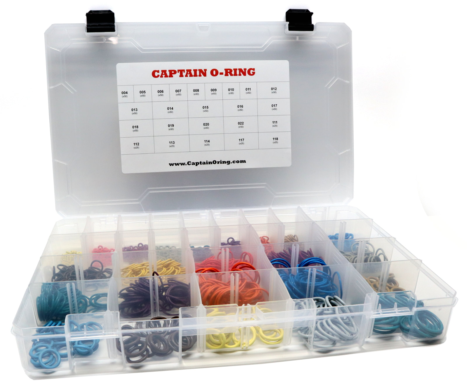 MASTER TECH Color Coded Paintball 1,050 Piece O-Ring Box Kit - Necessity  for all stores, fields, techs!